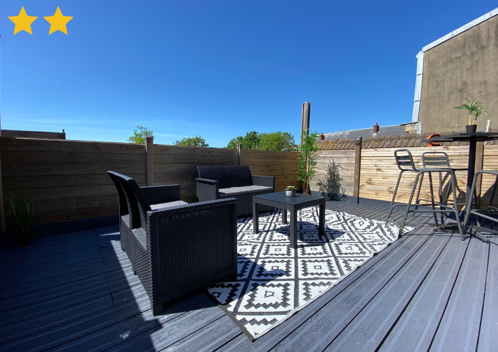 Le Roof Top Jacquard Calais Extérieur photo